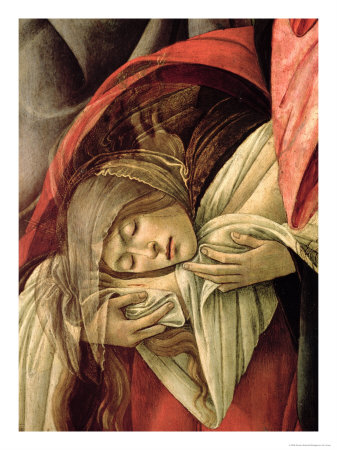 Botticelli Lamentation over the Dead Christ